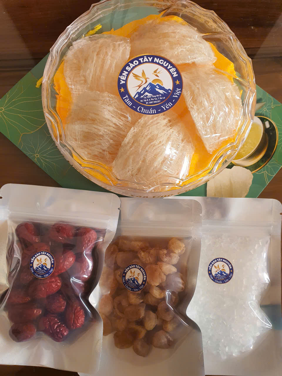 Hộp quà tết 50g Yến Tinh chế